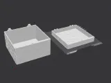 Universal storage box 20x20x13cm-4