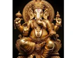 Sitting Ganesh Idol-0
