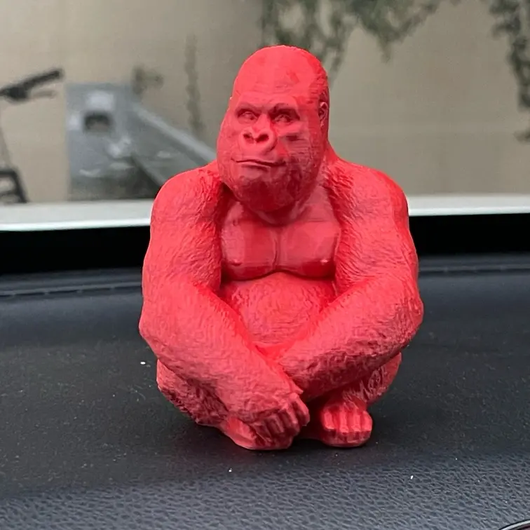 Big Cute Gorilla Remake - Flat Base