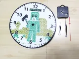 MINECRAFT WALL CLOCK-2