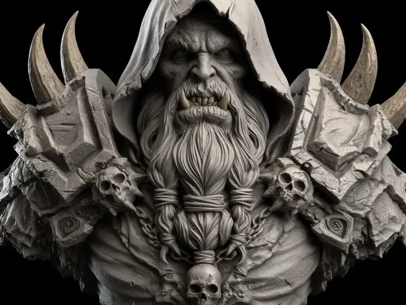 Gul‘dan bust
