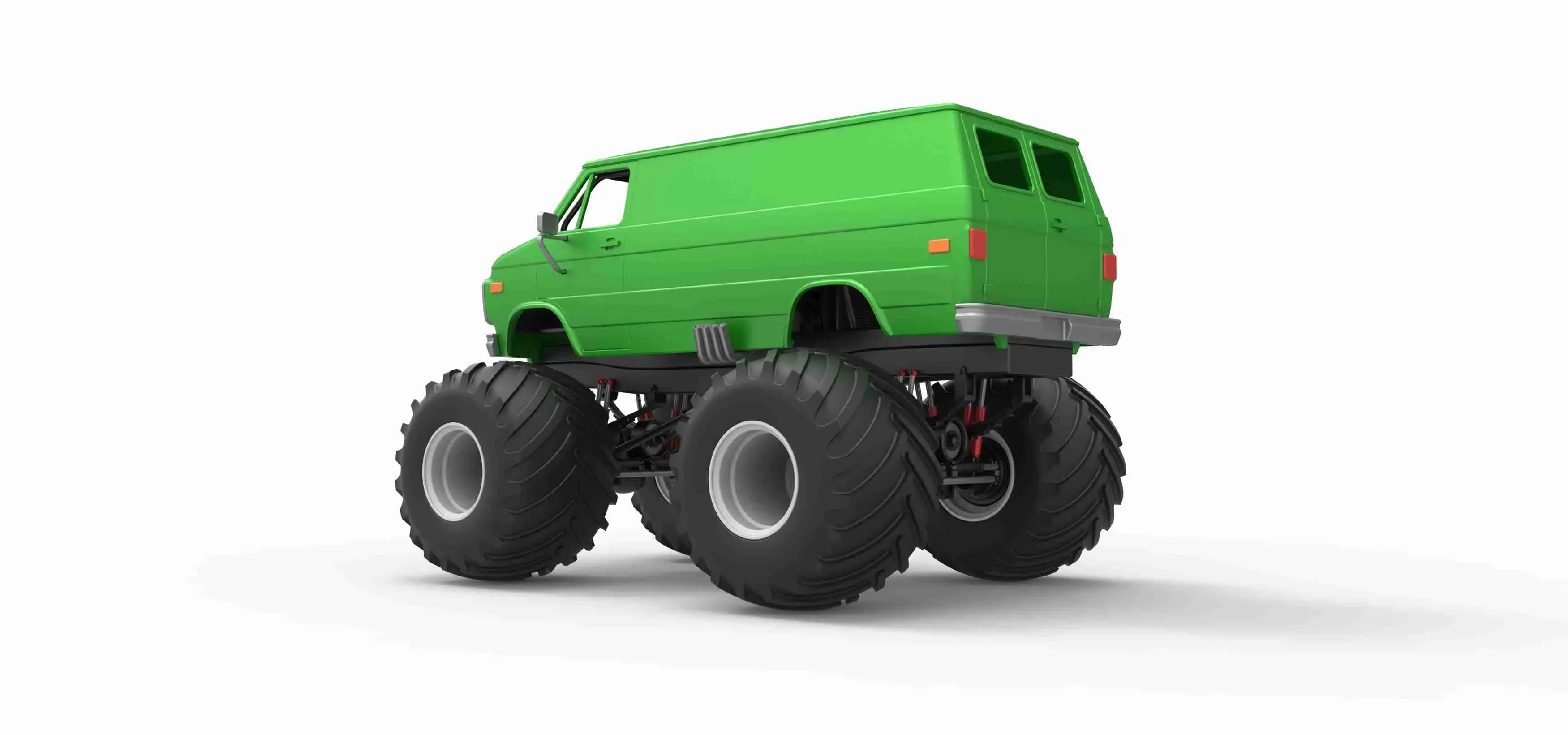 Monster Truck Van Scale 1:25