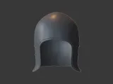 Iron Skull Cap Helmet 3D Printable Model-6