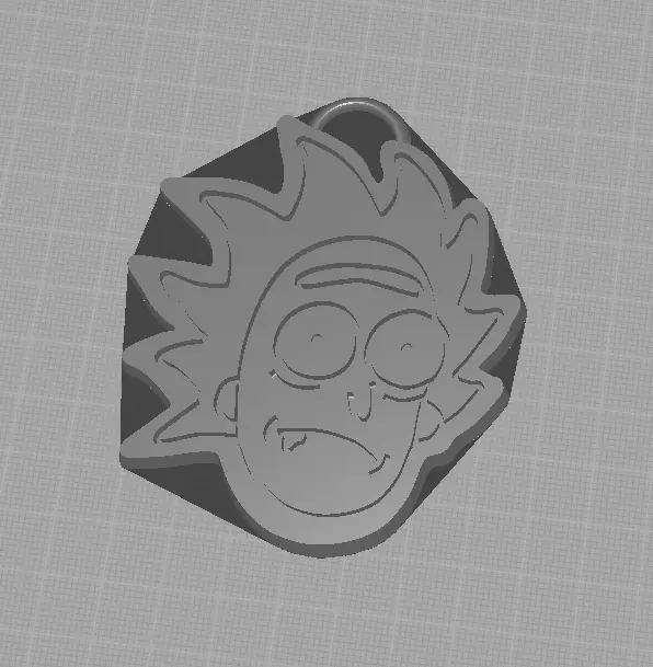 RICK KEYCHAIN