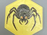 Halloween Spider Coaster Hexagonal-0