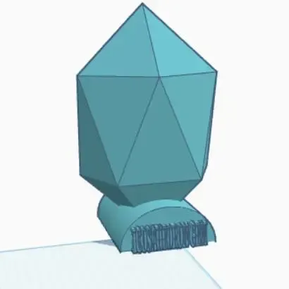 Icosahedron Gem