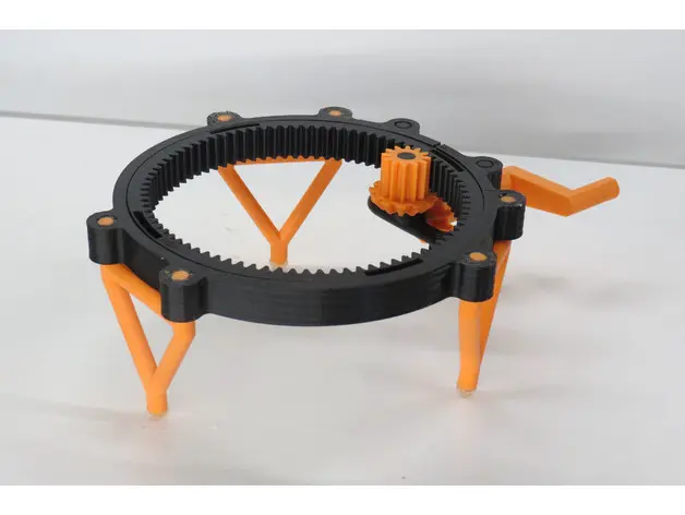 Fully 3D-printable turntable by Bribro12