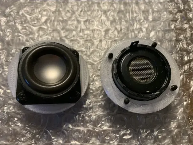Shell Speaker (Back loaded horn) for 1" full range unit