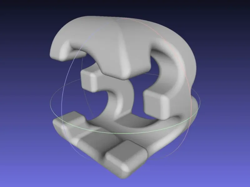 3D Perspective Puzzle Test Print