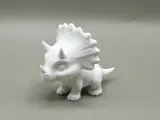 Cute Triceratops Mini – Tiny Dino Figure-3