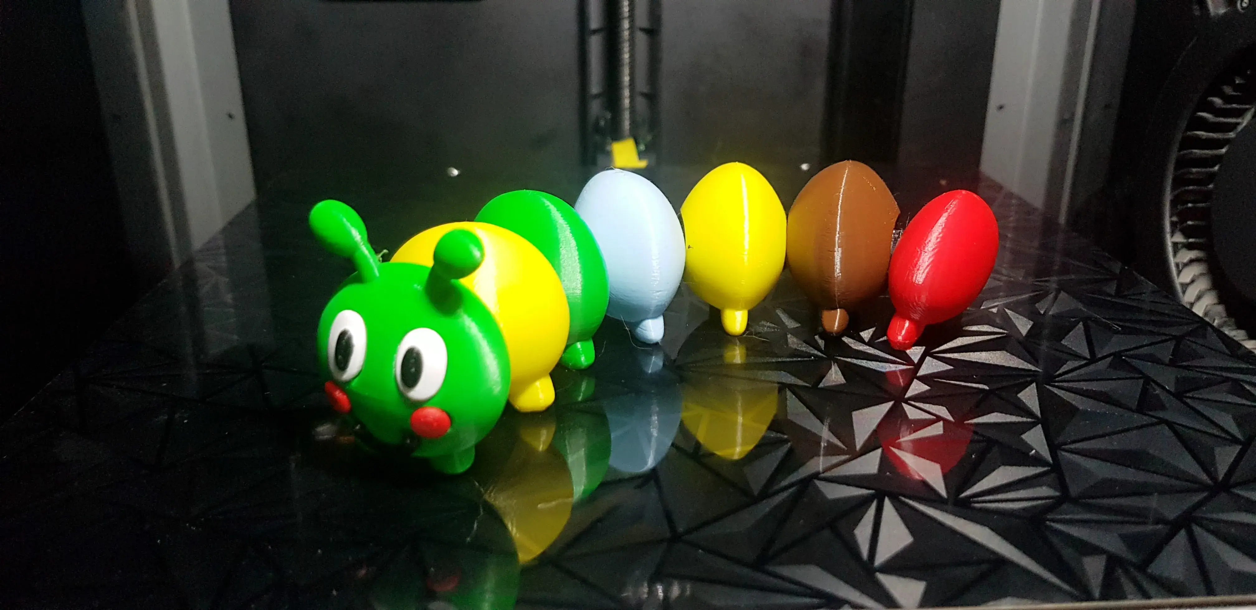 🐛🐛🐛Modular Multicolor Caterpillar🐛🐛🐛