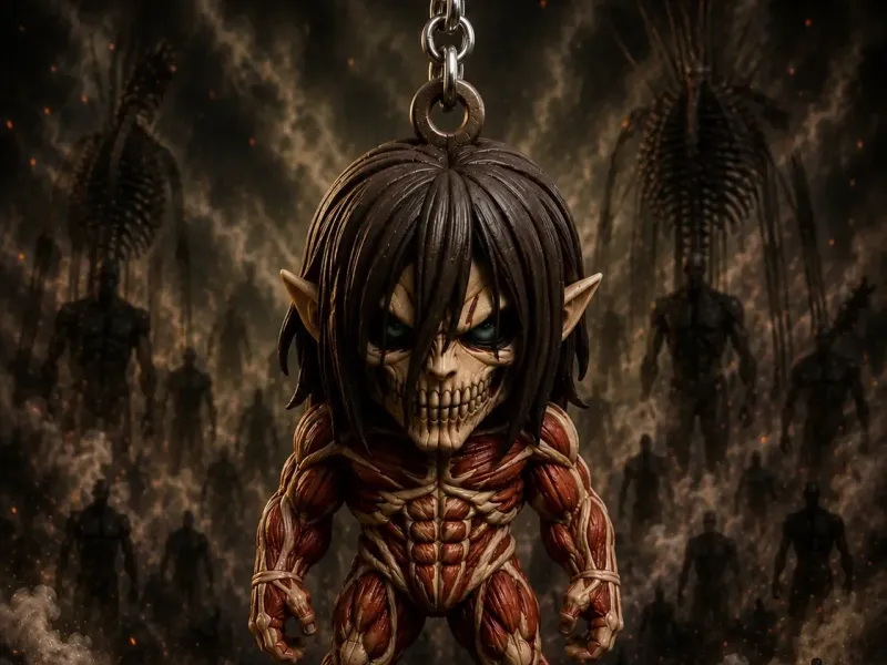 Llavero Eren Titán Retumbar – Attack on Titan