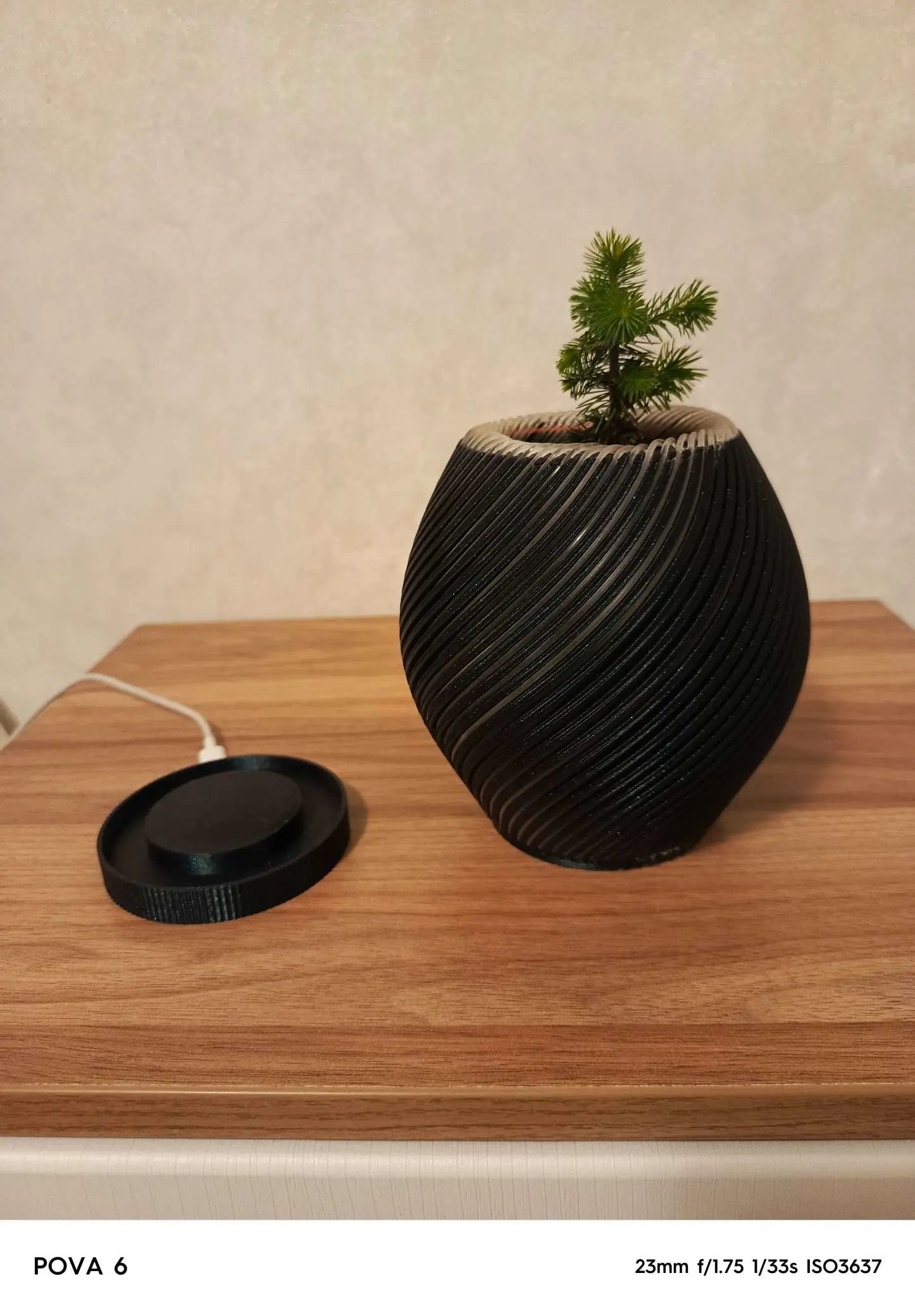 dimmable lighting pot