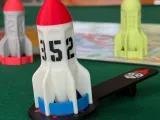 FUSÉE À DÉS | DÉ À 6 FACES EN FORME DE FUSÉE-6
