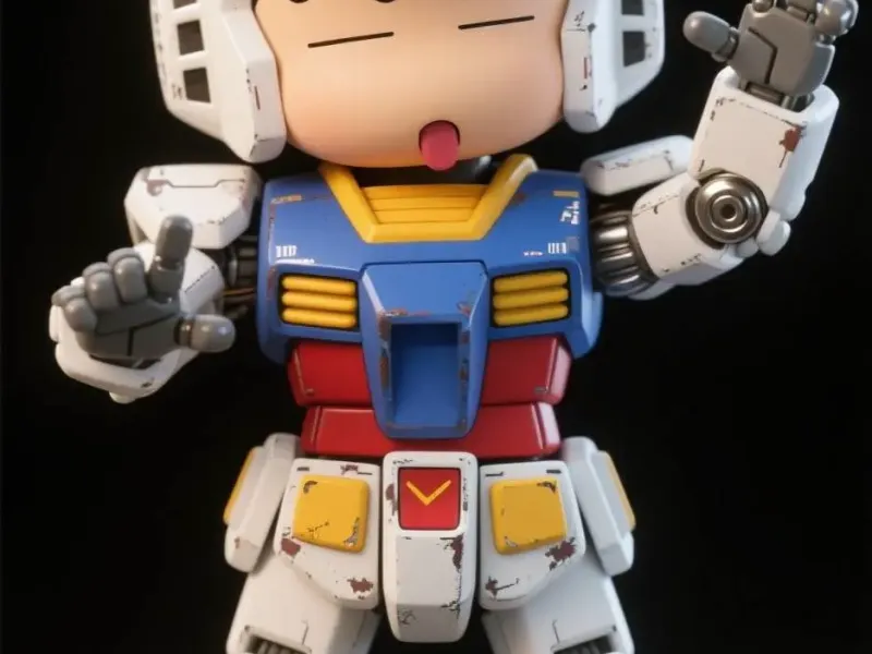 SHIN-GUNDAM [RX-78-2 CUSTOM] : Chibi Defender Ver.1
