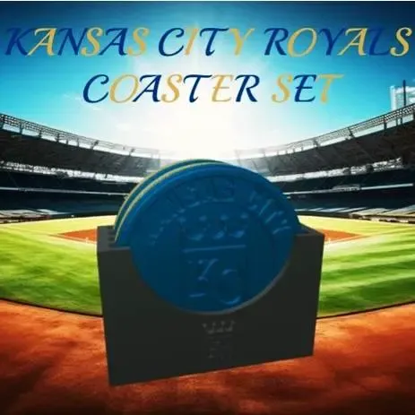 Kansas City Royals Coaster Set (MLB)