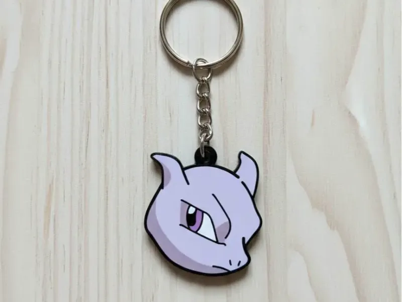 Mewtwo Keychain