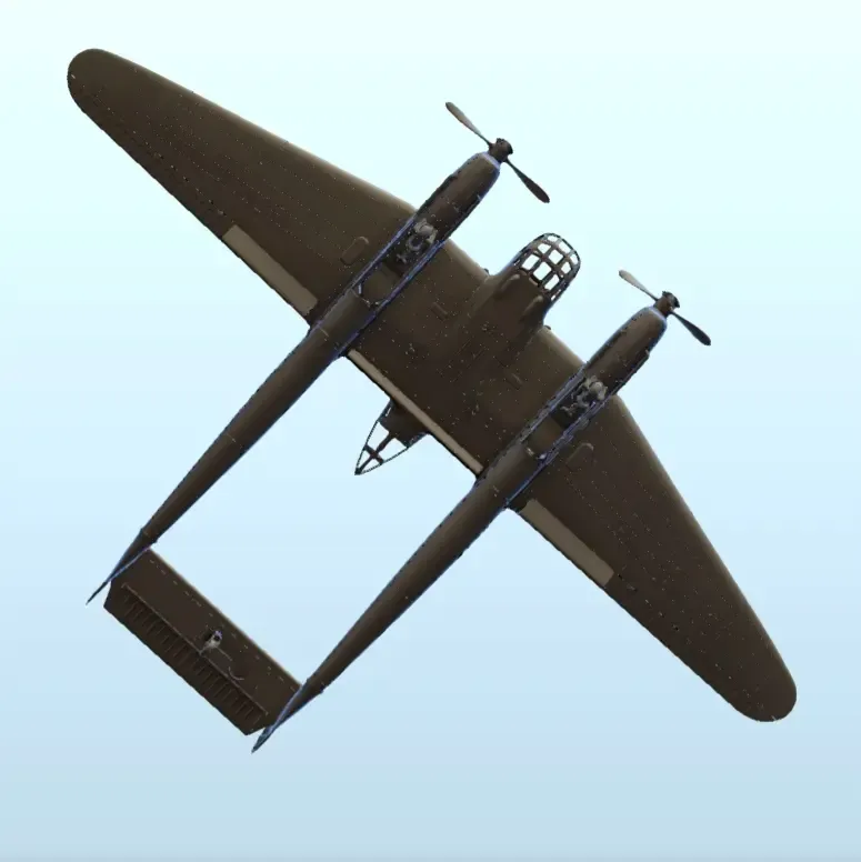 Focke-Wulf Fw 189 - WW2 Terrain plane aircraft diaroma