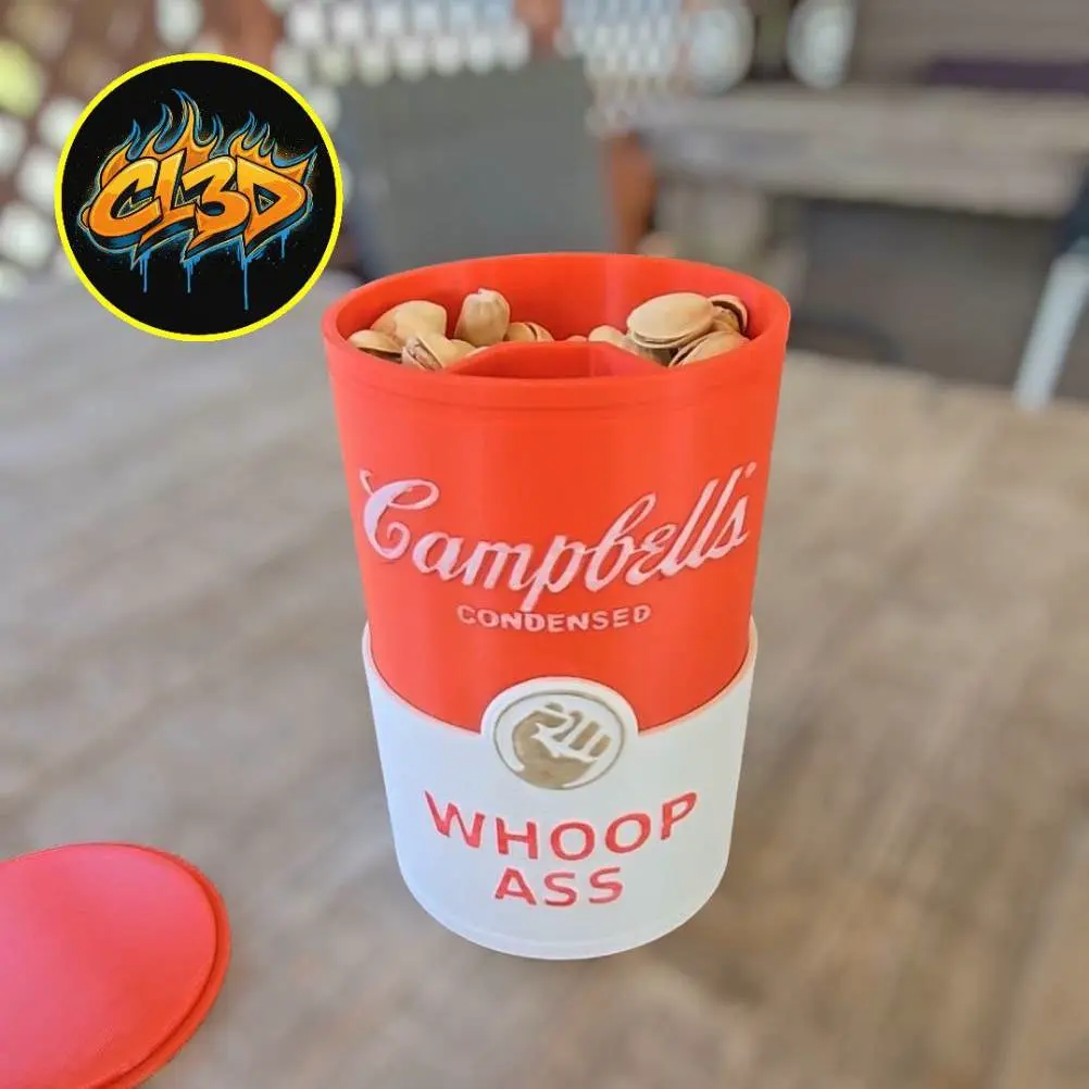 Campbell's Can of Whoop Ass Pistachio Bowl