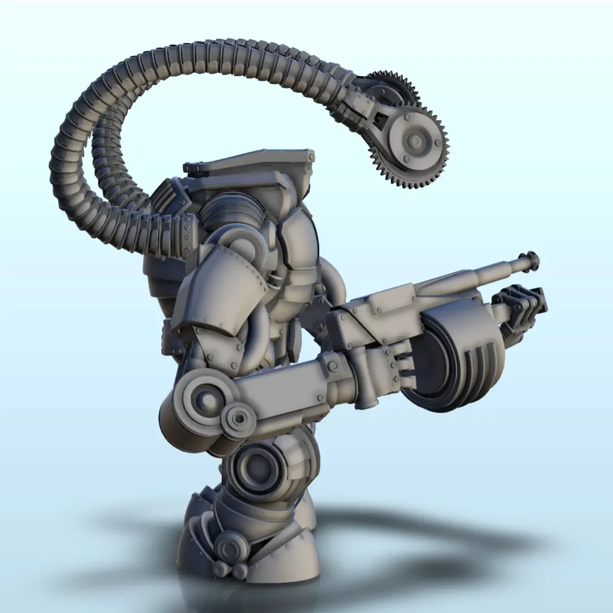 Phiterin combat robot (28) - sci-fi science fiction future 4