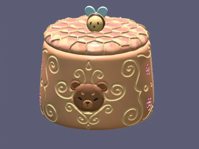 Honey and Bear jewerly box