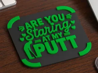 Golf Drinks Coaster