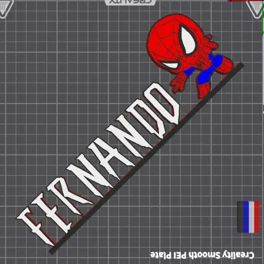 NOME FERNANDO TEMA HOMEM ARANHA