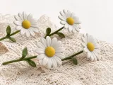 Daisy Floral Decor | Flower Head & Stem – Modular Assembly-5