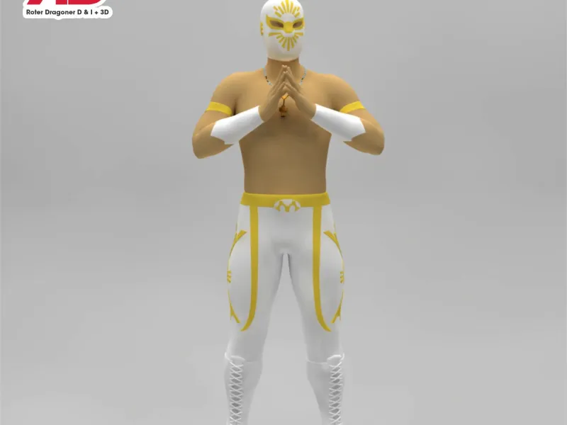 Luchador Mexicano Mistico