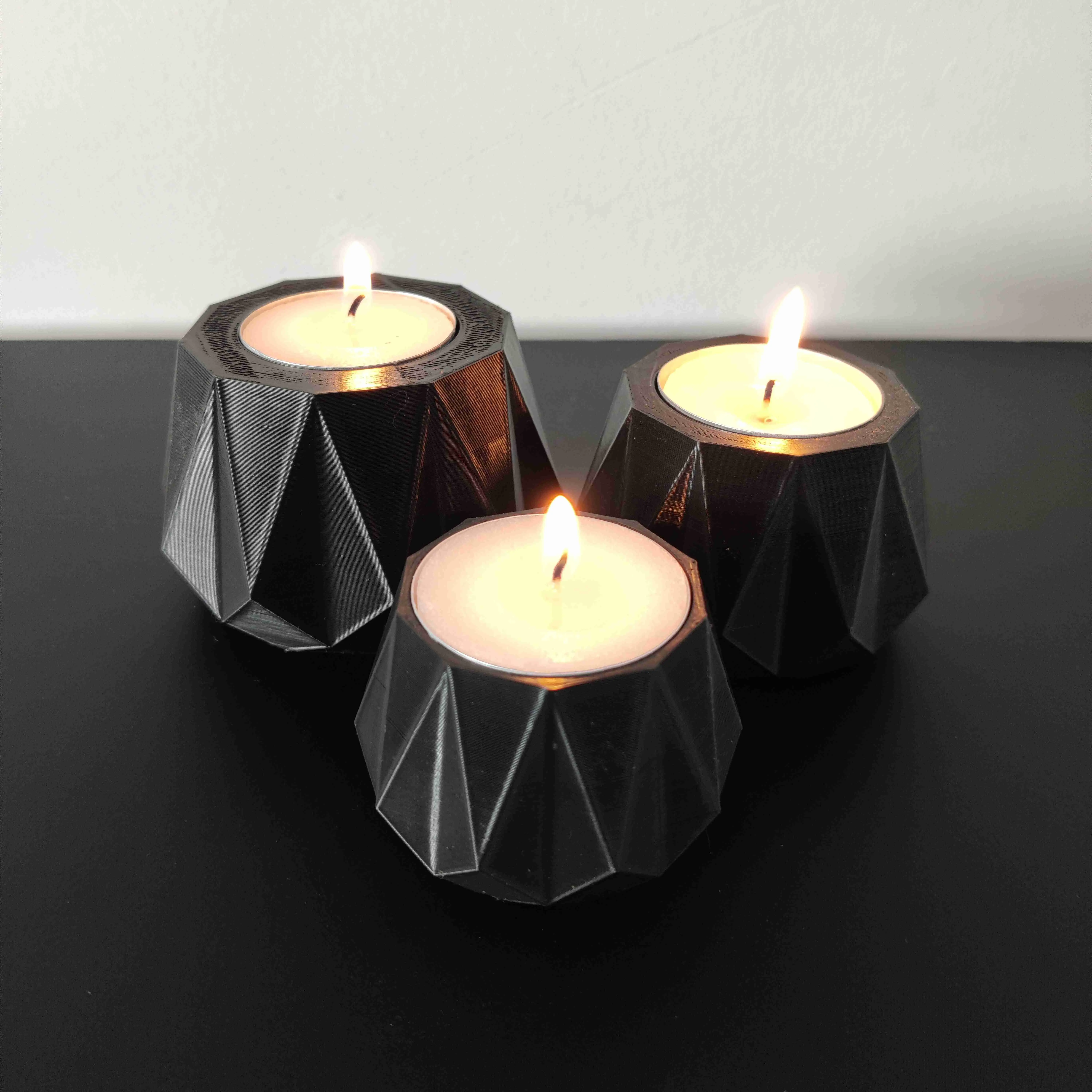 Candle holder 3 parts