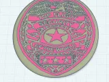 Top flight Security Of the world 3d Design Drink Coaster-0