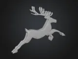 running reindeer - simple-2