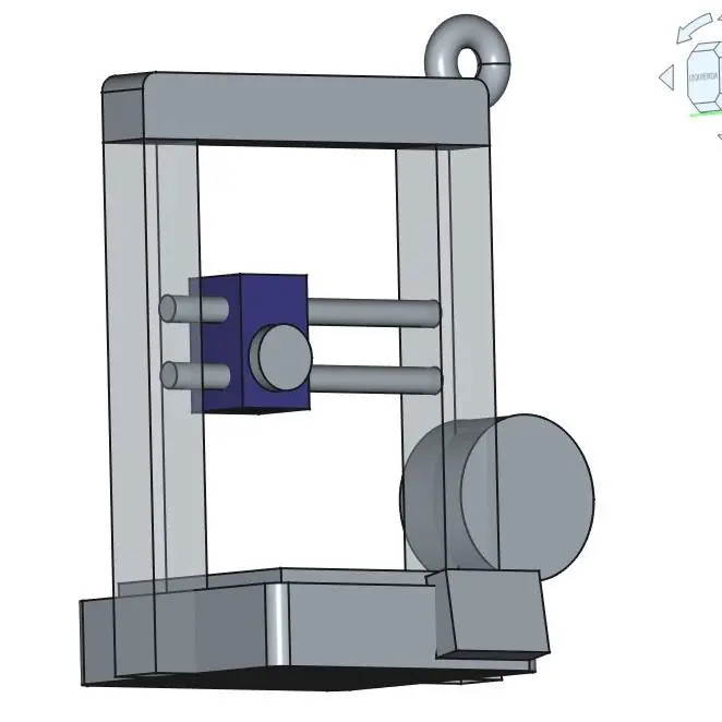 Very cool key ring 3d printer