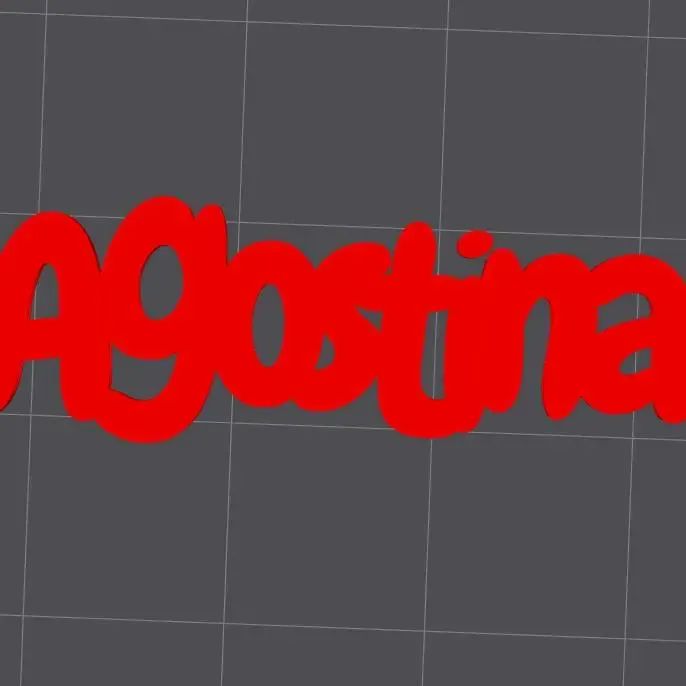 AGOSTINA - Sliding name for pencil
