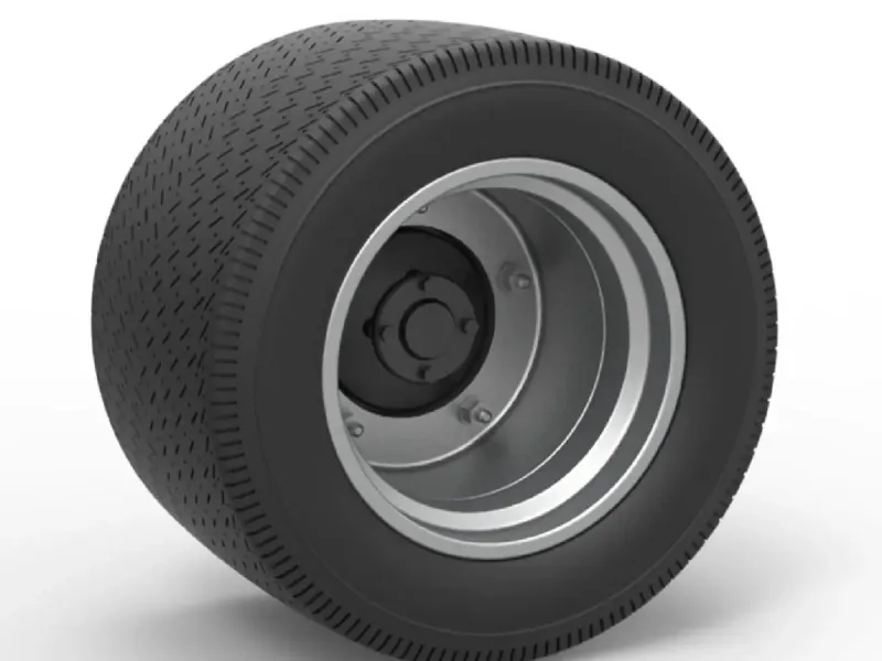 Wheel from Asphalt Modified stock car Version 6 Scale 1:25