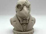 Steampunk Seagull Bust-0