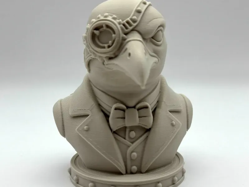 Steampunk Seagull Bust
