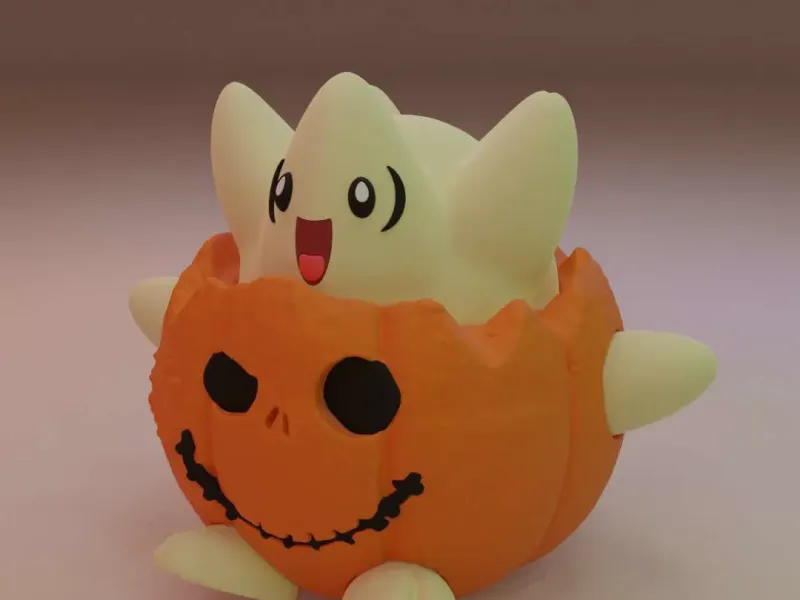 Halloween dovleac Togepi Pokemon