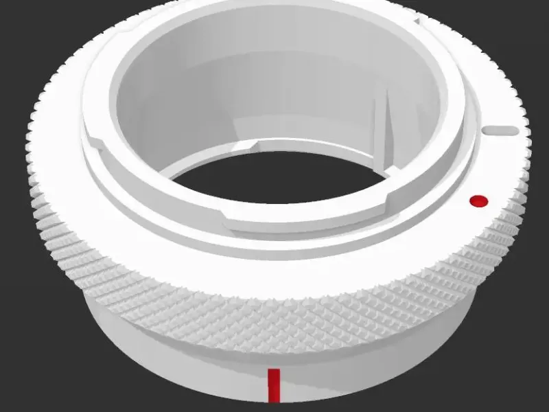 Yashica CY to Canon RF lens adapter