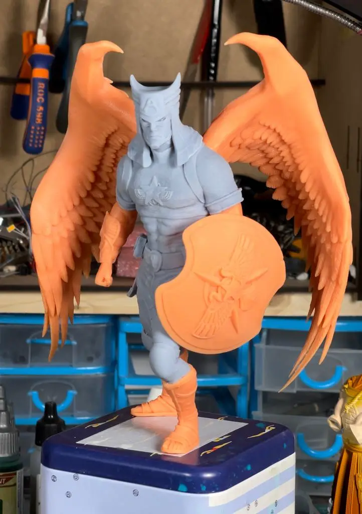 Captain America Egyptian God Themed - Listo para imprimir