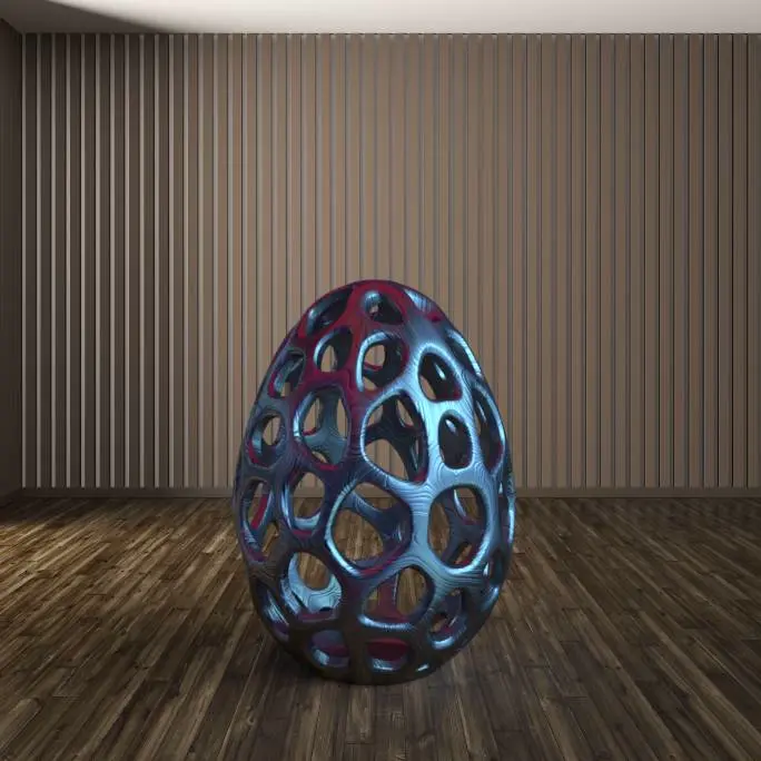 Abstract Easter Egg