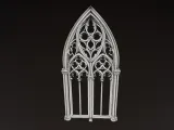 MINIATURE GOTHIC ARCH WINDOW-2