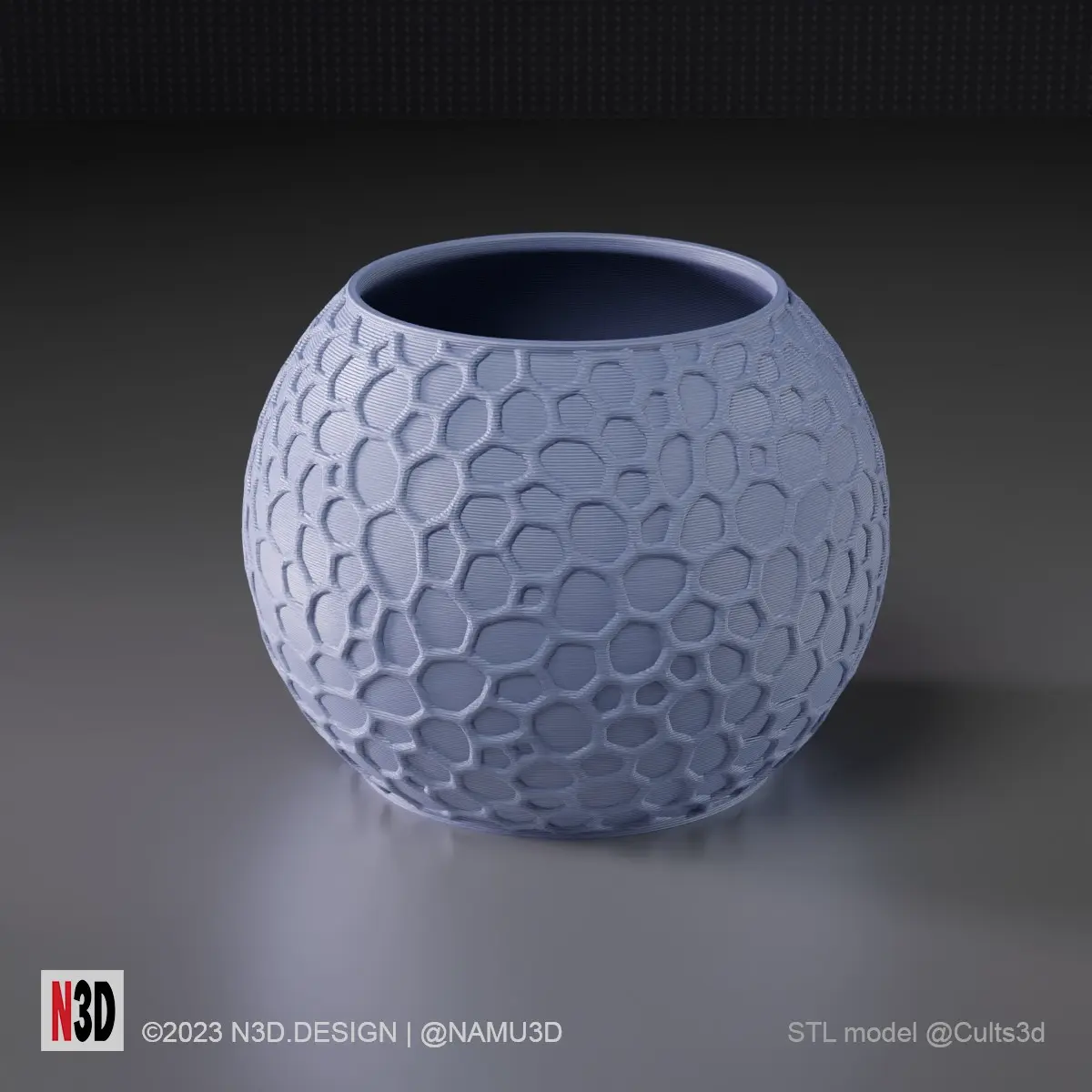 PLANTER 2025 (FREE) VORONOI PLANTER POT