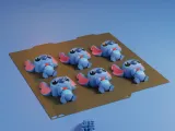 Stitch Flexi 3D – Figura articulada | Llavero e imán-4