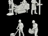 Construction Workers Miniature Diorama-0