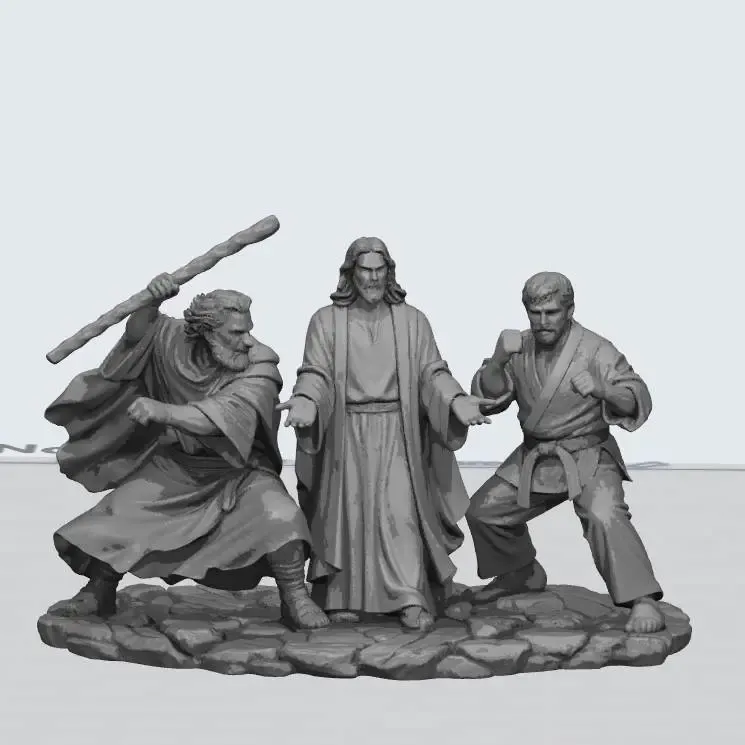 Chuck Norris, Moses, and Jesus