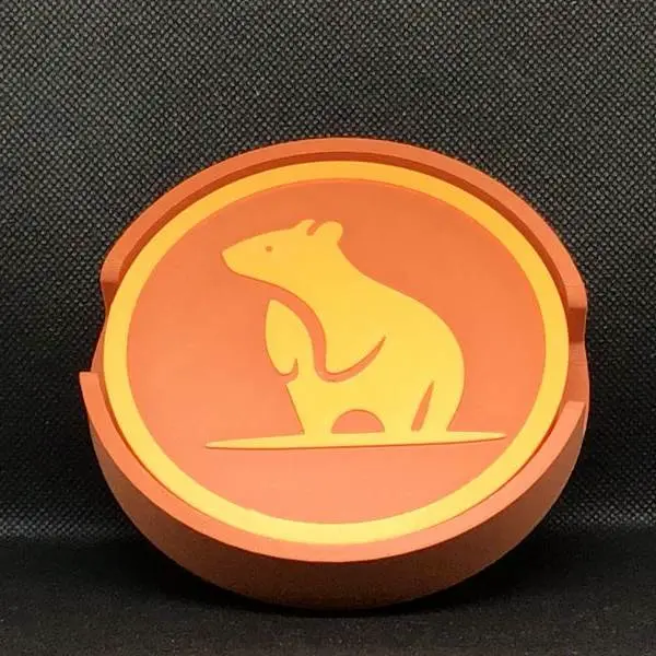 Abstract Animal Coasters