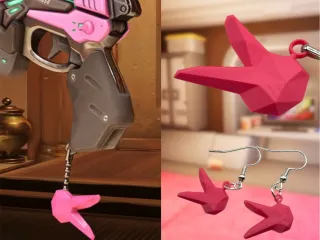 D.va Inspired - Overwatch Charm