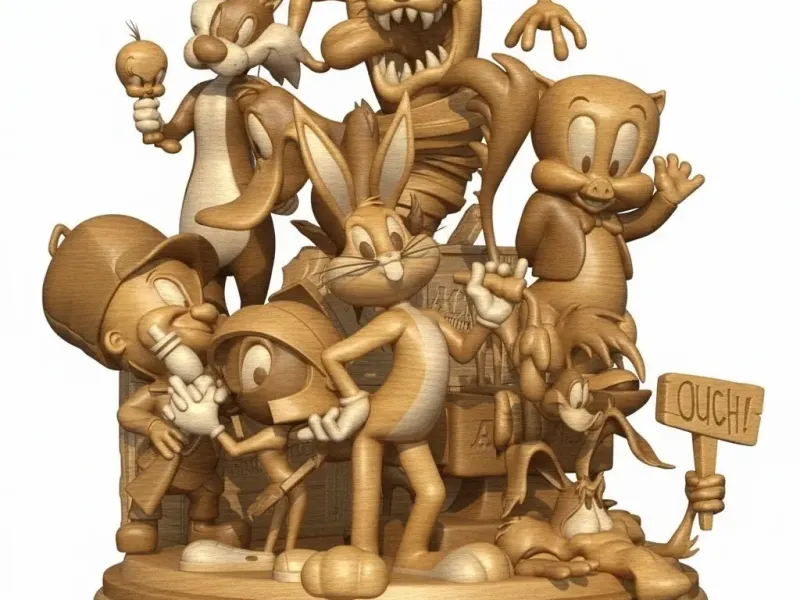 Looney Tunes Diorama 
