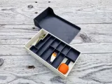 Large two-compartment tackle box-1